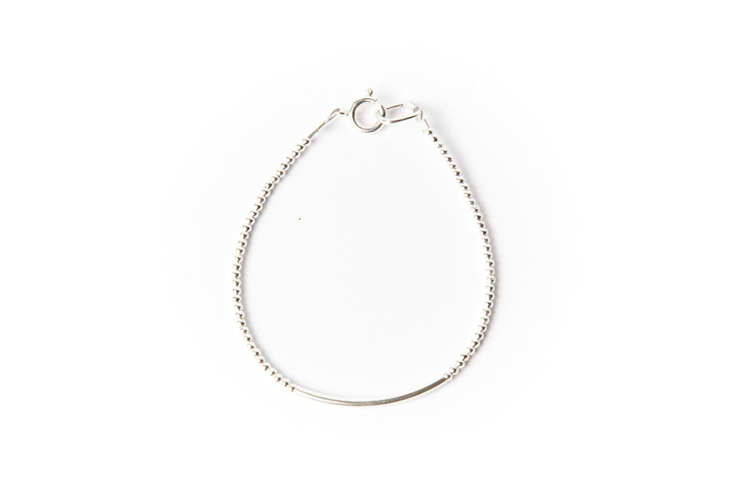 Sterling silver Bracelet 'Silver Bar'