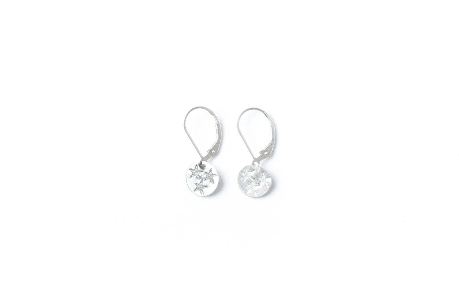 Sterling Silver "ANGEL WING" Earrings