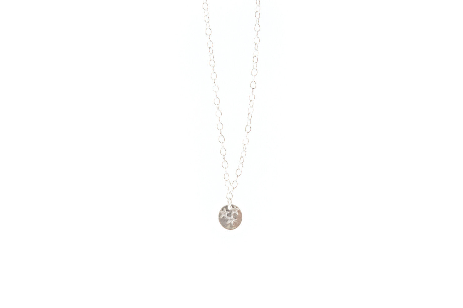Oval Chain Anklet- 'Stars' Charm